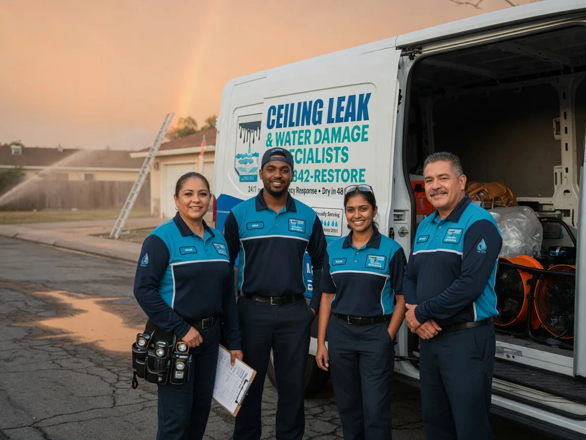 Ceiling Leak Cleanup company in Edmond, OK