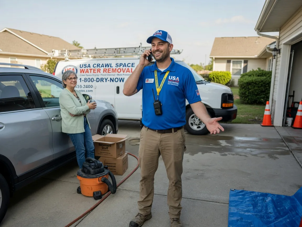 Crawl Space Water Removal Edmond, OK FAQs